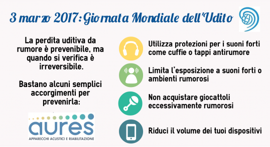 Giornata Mondiale dell’udito – 3 marzo 2017
