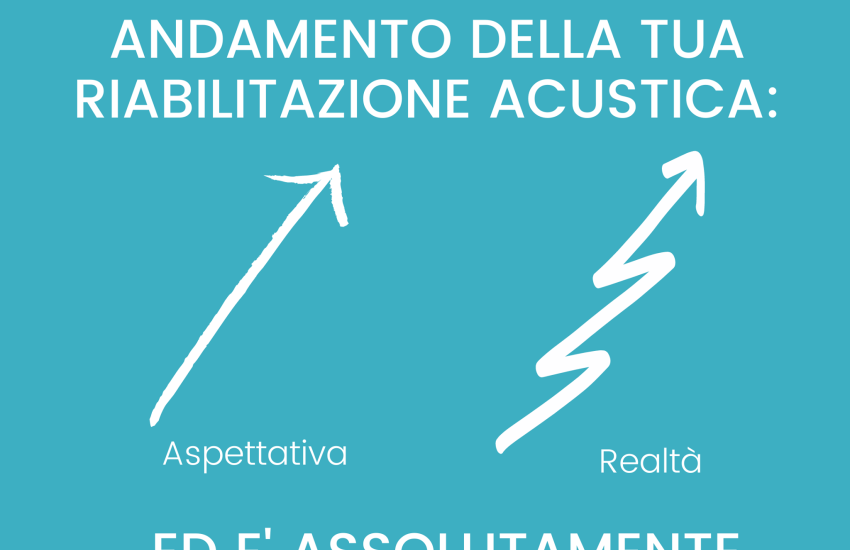Ricominciare a sentire, tra aspettativa e realtà